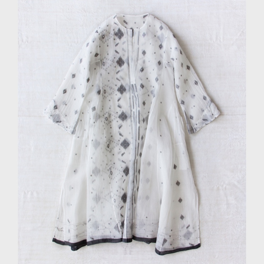 Dosa jamdani cotton tunic dress